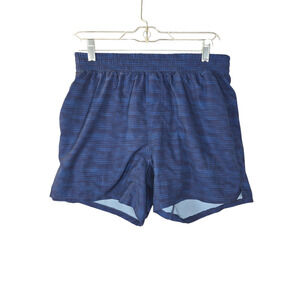 Shinesty Men's Blue Space Dye Activewear Shorts Ball Hammock Athletic Running M